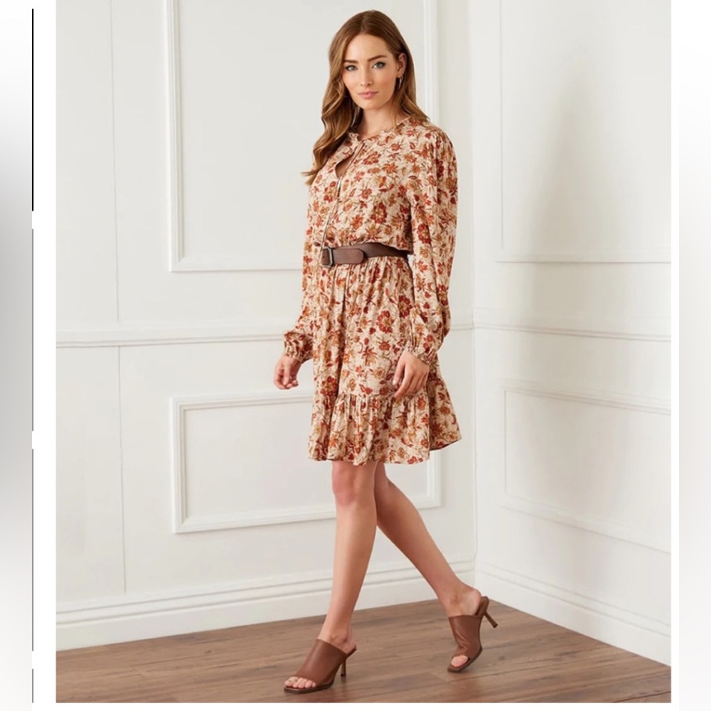 Karen Kane 100% Viscose Midi Boho Dress
